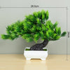 Image of Artificial Plants Bonsai Small Tree Pot Fake Plant Flowers Potted Ornaments For Home Room Table Decoration Hotel Garden Decor Shopping