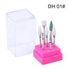 Image of Combined Milling Cutters Set For Manicure , Ceramic Nail Drill Bits Kit Electric Removing Gel Polishing Tools Shopping