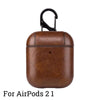 Image of For Airpods 3 Pro 2nd 1 Case Leather Protective Sleeve Earphone Cases Wireless Charging Headphone Cover For Airpods Pro 2 Case Shopping