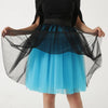 Image of Quality 5 Layers Fashion Tulle Skirt Pleated TUTU Skirts Womens Lolita Petticoat Bridesmaids Midi Skirt Jupe Saias faldas Shopping