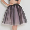 Image of Quality 5 Layers Fashion Tulle Skirt Pleated TUTU Skirts Womens Lolita Petticoat Bridesmaids Midi Skirt Jupe Saias faldas Shopping