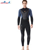 Image of Full-body Men 3mm Neoprene Wetsuit Surfing Swimming Diving Suit Triathlon Wet Suit for Cold Water Scuba Snorkeling Spearfishing Shopping