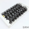 Image of 5/8 Pairs 3D Mink Lashes 25mm Dramatic Volume Eyelashes Mink Natural Long Silk Eyelashes Beauty Makeup Eyelash Extension Tool Shopping