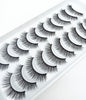 Image of Lashes 5/10 Pairs 3D Faux Mink Eyelashes Fluffy Soft Natural Long False Eyelashes Eyelashes Reusable Eyelashes free shipping Shopping