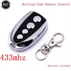 Nice Universal garage door remote control 433MHZ opener Cloning 4 key Auto Car Rolling Code gate 433 remote control duplicator Shopping