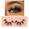 Image of FOXESJI Lashes Mink Eyelashes 3D Handmade Fluffy Dramatic Volume Thick Mink Lashes False Eyelashes Cruelty free Eyelash Makeup Shopping