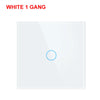 Image of Wifi Wall Touch Switch EU No Neutral Wire Required Smart Light Switch 1 2 3 Gang 220V Tuya Smart Home Support Alexa Google Home Shopping