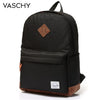 Image of Backpack for Men and Women VASCHY Unisex Classic Water Resistant Rucksack School Backpack 15.6Inch Laptop for TeenageR Shopping