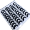 Image of 20 Pairs 18-25 mm 3d Mink Lashes Bulk Faux Thick Long Wispy Natural Mink Lashes Pack Short Wholesales Natural False Eyelashes Shopping