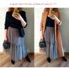 Image of Maxi Long Tulle Skirts for Women Black Gothic Pleated Skirt Casual Party Fairycore Summer Winter Jupe Longue 2022 Falda Mujer Shopping