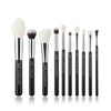 Image of Jessup 10pcs Makeup Brushes set Foundation Powder Definer Shader Eyeshadow Eyeliner Eyebrow Kисти для Mакияжа T223 Shopping