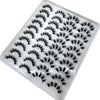 Image of 20 Pairs 18-25 mm 3d Mink Lashes Bulk Faux Thick Long Wispy Natural Mink Lashes Pack Short Wholesales Natural False Eyelashes Shopping