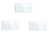 Image of Bseed EU Wifi Touch Switches 4 Gang Light Switch Crystal Led Panel Smart Wall Switches Home Gadgets Alexa APP Control - Shopping