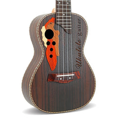 Ukulele 23 Hawaiian Mini Guitar 4 String Instrument Ukelele Rosewood music instrument ukulele 23 Electric Ukulele with Pickup EQ Shopping