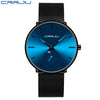 Image of CRRJU Sports Mens slim Watches Top Brand Luxury Waterproof Sport Watch Men Ultra Thin Dial Quartz Watch Casual Relogio Masculino Shopping