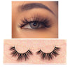 Image of FOXESJI Lashes Mink Eyelashes 3D Handmade Fluffy Dramatic Volume Thick Mink Lashes False Eyelashes Cruelty free Eyelash Makeup Shopping