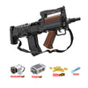 Image of Cada 1504pcs Military Weapon Electric Groza Assault Rifle Model Building Blocks MOC Gun Bricks Toys for Boys Shopping