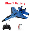 Image of RC Plane SU-35 With LED Lights Remote Control Flying Model Glider Aircraft 2.4G Fighter Hobby Airplane EPP Foam Toys Kids Gift Shopping