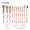 Image of MAANGE Makeup Brushes Pro Pink Brush Set Powder EyeShadow Blending Eyeliner Eyelash Eyebrow Make up Beauty Cosmestic Brushes Shopping