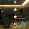 Image of Christmas 3pcs LED Light Star Xmas Tree Hanging Sucker Lamp Window Ornaments Decoration For Home Xmas Navidad New Year Decor Christmas Decorations Shopping