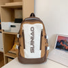 Image of Trendy Cool Large Capacity Leisure Simple Computer Travel Backpack Shopping