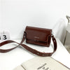 Image of Simple PU Small Square Student Fashion Casual All-match Shoulder Bag Shopping