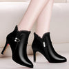 Image of Women's Fashion All-matching High Heel Boots Shopping