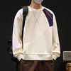 Image of Round Neck Sweater Men's Spring Leisure Bottoming Shirt Shopping