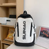 Image of Trendy Cool Large Capacity Leisure Simple Computer Travel Backpack Shopping