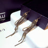 Image of Fashion Temperamental Tassels Stud Earrings For Women Shopping