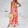 Image of Women's Holiday Printing Slip Dress Shopping