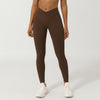 Image of Nude Feel Cross V-shaped Quick-drying Sports Trousers Shopping