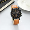 Image of Men's Steel Strap Watch Business Fashion Three-eye Belt Shopping