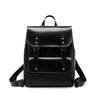 Image of Leather Backpack Women's Wear-resistant Retro Shopping