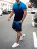 Image of Short Sleeve Shorts Suit 3d Printing Fashion Men Shopping