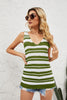 Image of Women's Fashion Striped Sweater Color Matching Shopping