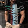 Image of Men's Fashion Plaid Short-sleeved Top Shopping