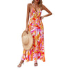 Image of Women's Holiday Printing Slip Dress Shopping