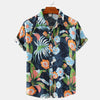 Image of Summer Men's Hawaiian 3D Digital Printing Shirt Short Sleeve Shopping