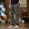 Image of American Fashion Brand Workwear Men's Spring And Autumn Loose Straight Wide-leg Pants Shopping