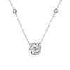 Image of Mobius Three-second Smart 925 Sterling Silver Necklace For Women Shopping