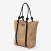 Image of Simple Large Capacity One Shoulder Hollow Out Woven Bag Shopping