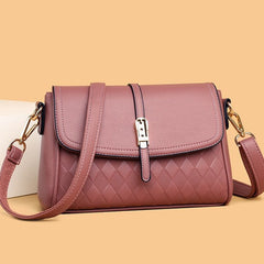 High-grade Messenger Bag Simple Soft Leather Shopping