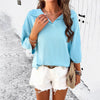 Image of Women's Elegant Lapel Loose Sweater Shopping