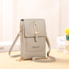 Image of Simple Transparent Touch Screen Phone Crossbody Bag Shopping