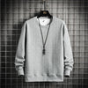 Image of Loose Crew Neck T-shirt Casual Sweatshirt Shopping