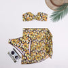 Image of Swimwear Women's Split Metal U-shaped Three-piece Set Shopping