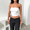 Image of Women's Tight Short Shipment Tube Top Shopping