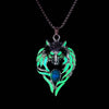 Image of Domineering Line Winder Noctilucent Necklace Vintage Pendant Niche Design Shopping