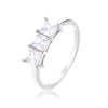 Image of Female Niche Zircon 925 Silver Ring Shopping